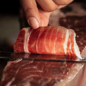 loncha jamón ibérico