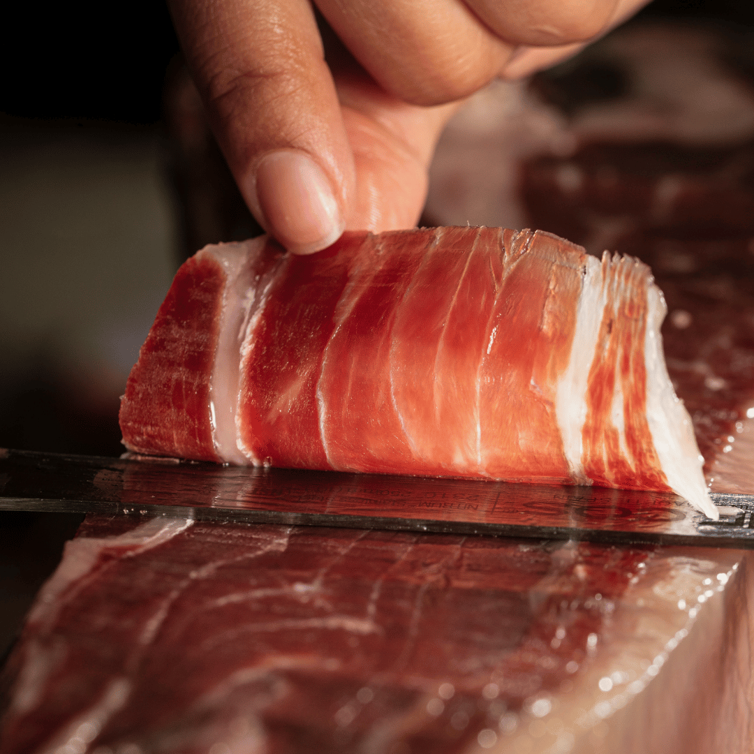 loncha jamón ibérico